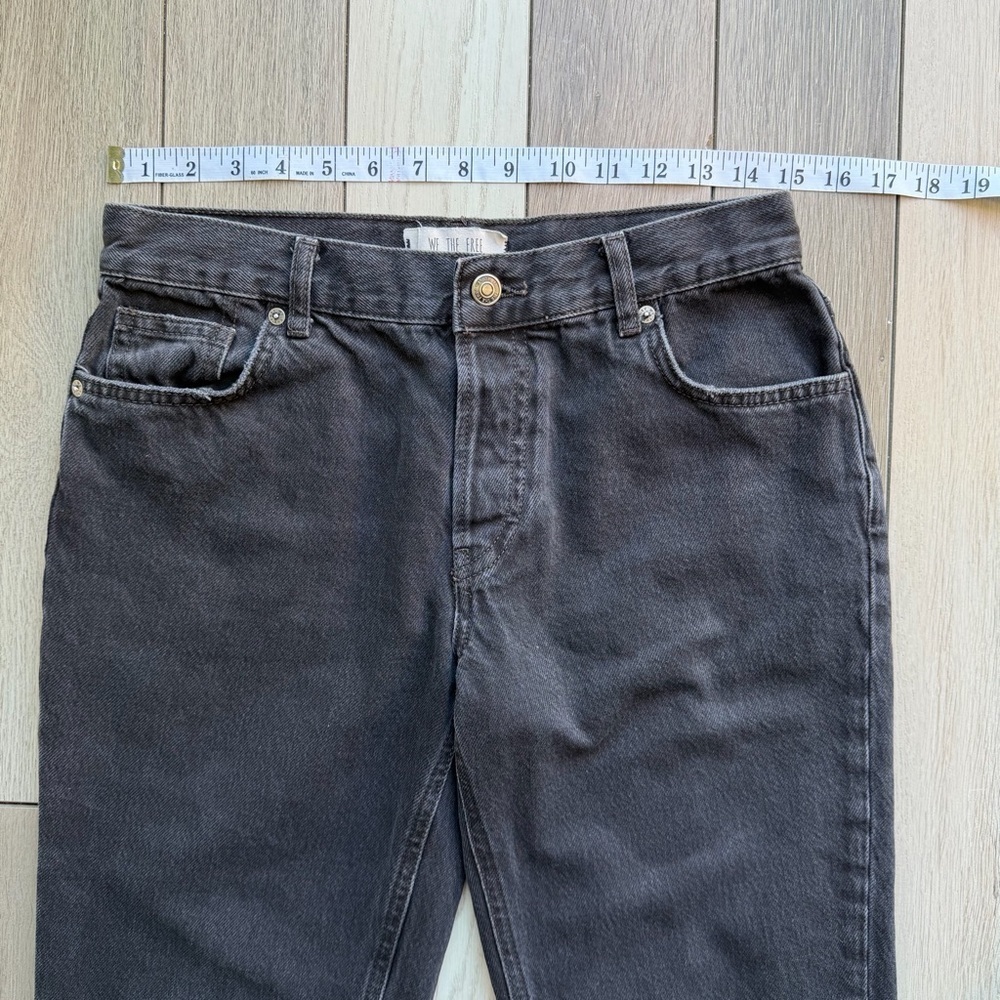 Free People Maggie Mid-Rise Straight-Leg Jeans | Size: 26 - Picture 3 of 6